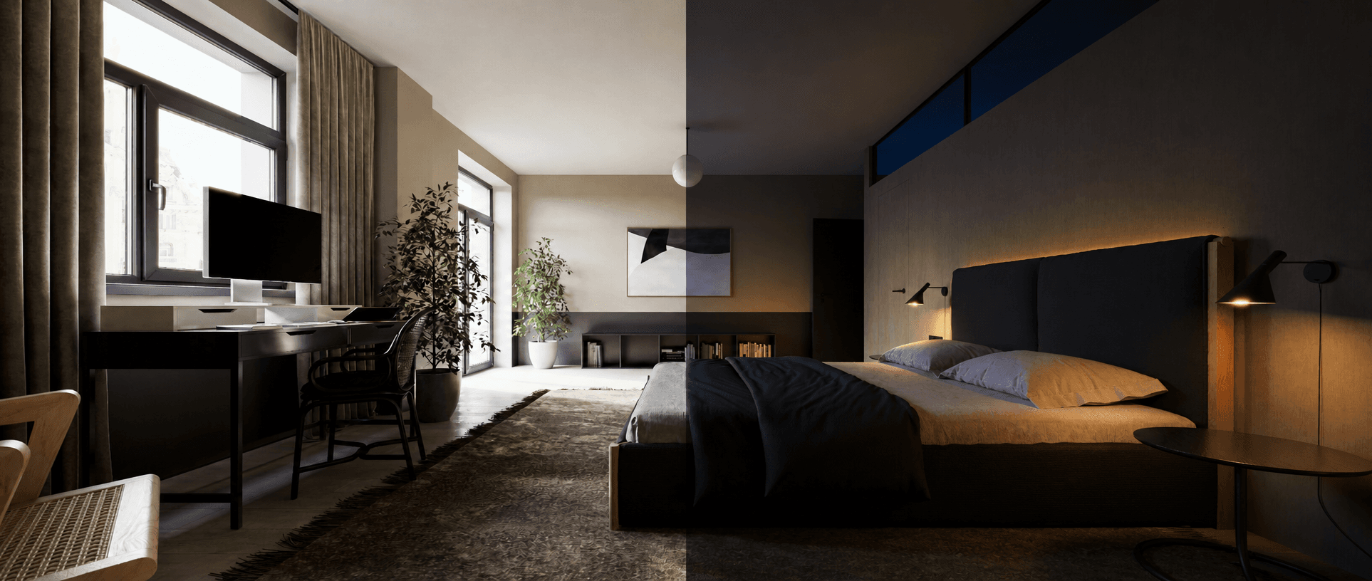 Day vs night renders: lighting, mood, and budget